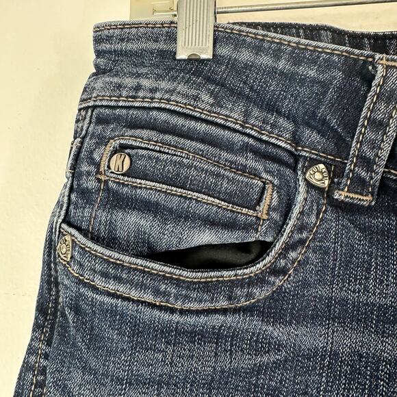 Kut From The Kloth Women Jeans Capri Stretch Cropped Size 10 Style# KF035MB3 - Picture 5 of 11